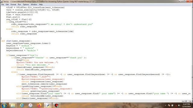 Build A Chatbot Using Python, Tkinter, NLTK & Text-To-Speech смотреть онлайн