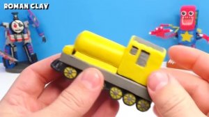 All Thomas and Choo Choo Charles with Clay ? Scary Tank Engine Trains | Roman Clay