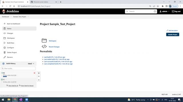 Jenkins GitHub Integration with Personal Access Token | Fix Jenkins Console Character Issue смотреть онлайн