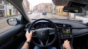 НОВАЯ ХОНДА ЦИВИК 2021---- 4Д 1.5 В-ТЕК 182 Л.С.----ТЕСТ ДРАЙВ/В ДВИЖЕНИИ,ДИЗАЙН