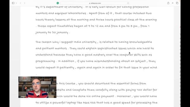 IELTS Writing Task 1 letter sample 3274 – Band 6.5 смотреть онлайн