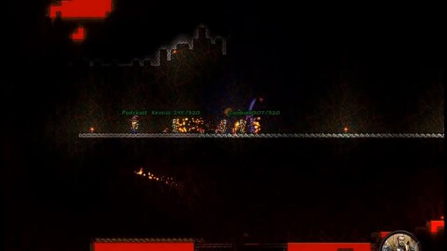 Terraria. Групповой Let's Play. №9 (Грань Ночи и Стены Плоти)