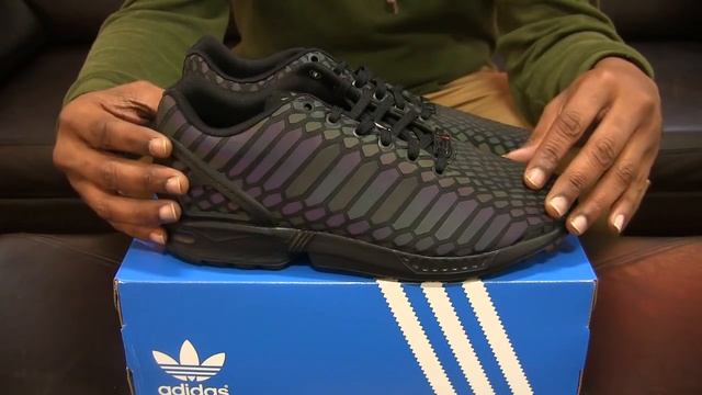Adidas Originals ZX Flux "Xeno" - all black - "Blacked Out" - Review смотреть онлайн