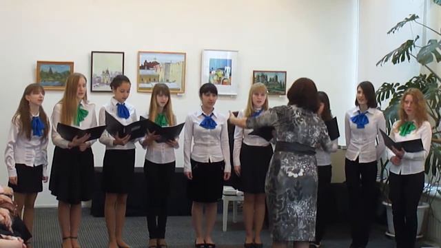 Выступление на открытии выставки в музее (Христос воскрес Парцхаладзе)21.04.13 смотреть онлайн