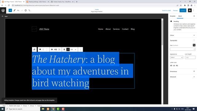 Twenty Twenty Two Theme A Tutorial For Beginners