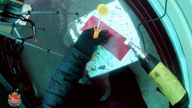 Как заклеить автомобильный тент своими руками