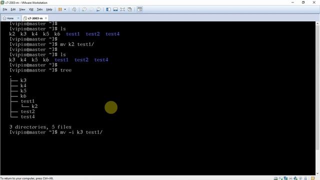 31-Move/Rename files and directories in Linux as normal user demo | Linux for Beginners смотреть онлайн