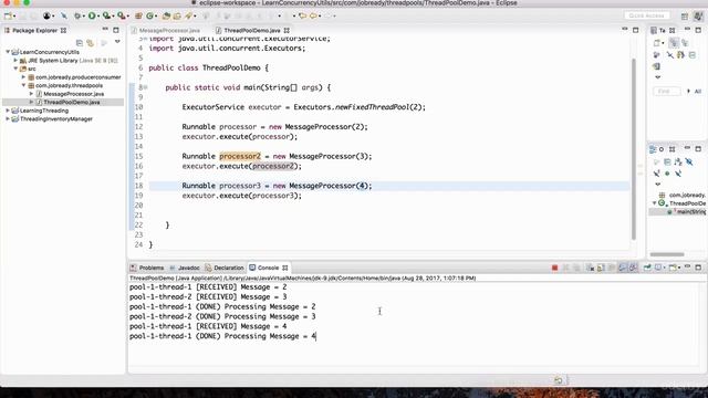 049 Lecture 41 Thread Pools and the Executor Framework смотреть онлайн
