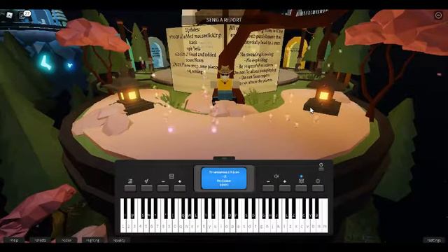 Unravel (Acoustic) / Cover on piano ROBLOX смотреть онлайн