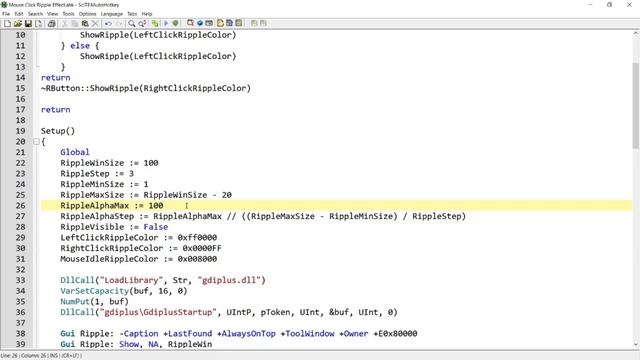 [Juho's Random AutoHotkey Stuff #12] Presentation Tool 2 - Ripple Effect upon Mouse Clicks смотреть онлайн