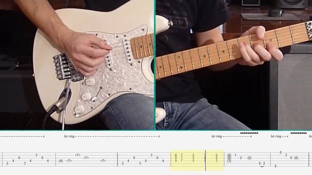 Whitesnake - Is This Love (Guitar Tutorial) смотреть онлайн