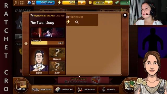 Criminal Case Mysteries of the Past - Case #50 - The Swan Song - Chapter 2 смотреть онлайн