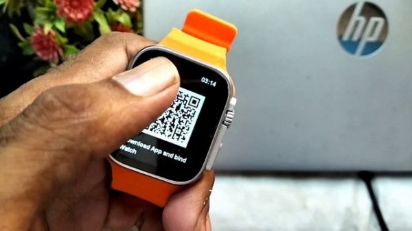 T800 ultra smart watch me qr code kaise nikale | how to find QR code in t800 ultra smartwatch