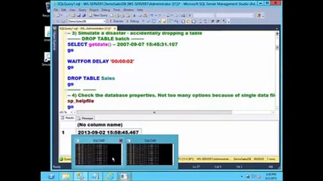 SQL Server Database Recovery Techniques 24 смотреть онлайн