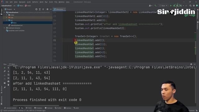 28-dars #java javada LinkedHashSet va TreeSet | Set interface смотреть онлайн