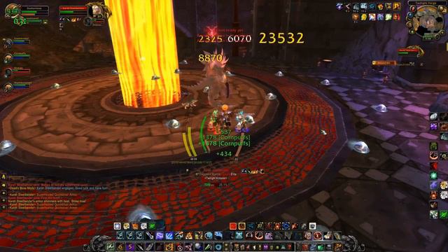 ▶ World of Warcraft heroic boss - Blackrock Caverns guide! (Fatiguu) - TGN.TV смотреть онлайн