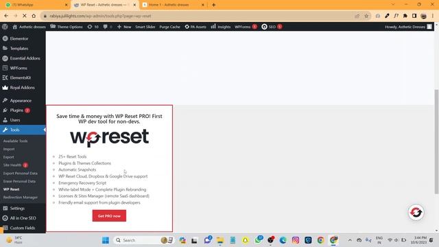 How to Reset WordPress in just One Click | WordPress Reset смотреть онлайн