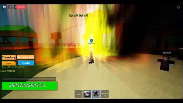 Roblox Rock Fruit: New Jiren Showcase + New Code