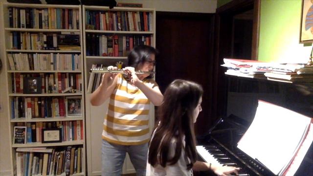 Grieg - Arietta op. 12 - flute and piano смотреть онлайн