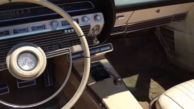 1967 Meteor Montcalm S-33 Convertible, VIN 7B33Q500055 смотреть онлайн