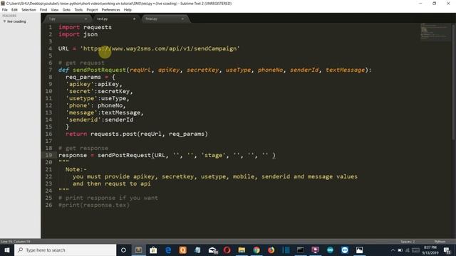 HOW TO SEND AUTOMATIC SMS USING PYTHON (for free) смотреть онлайн