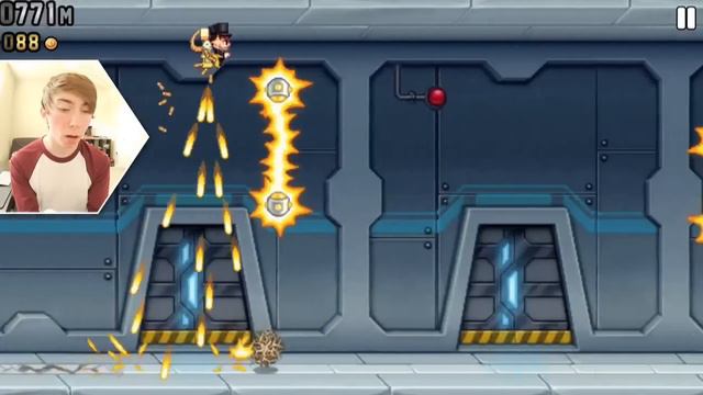 Jetpack Joyride - STRONG ARM MACHINE (S.A.M.) - Part 5 (iPhone Gameplay Video)
