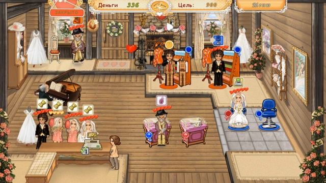 ПРОХОЖДЕНИЕ ИГРЫ СВАДЕБНЫЙ САЛОН - #1 | PASSING THE GAME WEDDING SALON - # 1 | ALAWAR NEVOSOFT НЕВО