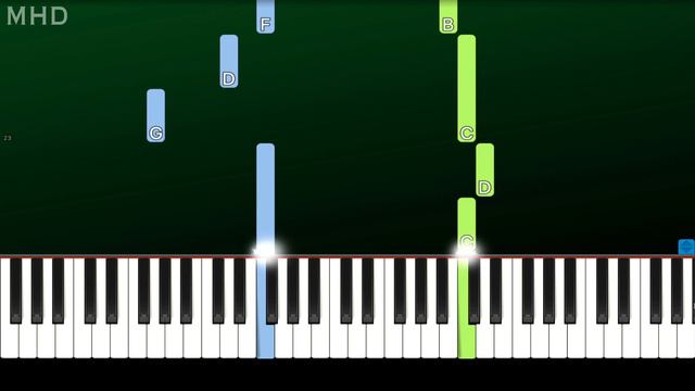 Piggy ROBLOX - MR. P (Sad End Theme) Chapter 12 (Piano Tutorial Easy) смотреть онлайн