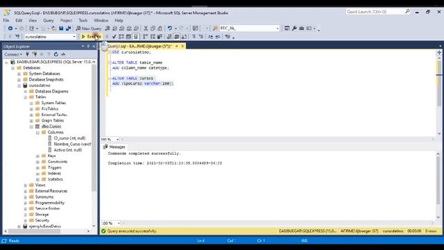Como MODIFICAR TABLAS en SQL - Como editar tablas - Como agregar columnas en SQL смотреть онлайн