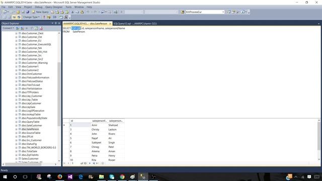 Edit Table Rows/Records in SQL Server Management Studio (SSMS) - SQL Server / TSQL Tutorial Part 1 смотреть онлайн