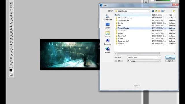 Speed Art : Movie Scene Signature (PS) [EnsaneWeb] смотреть онлайн