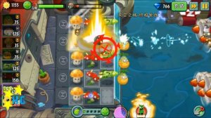 Plants vs Zombies 2 China - Sky City Day 25 BOSS [Zombot Vulture Fighter]《植物大战僵尸2》- 天空之城 25天