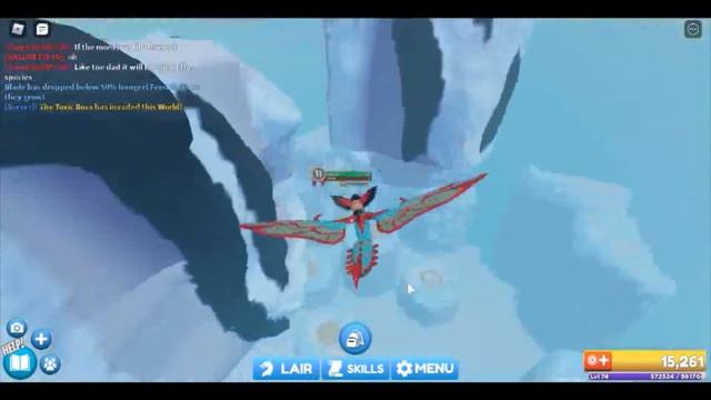 Tundra World Dragon Adventures (Roblox- Finding ice eggs) смотреть онлайн