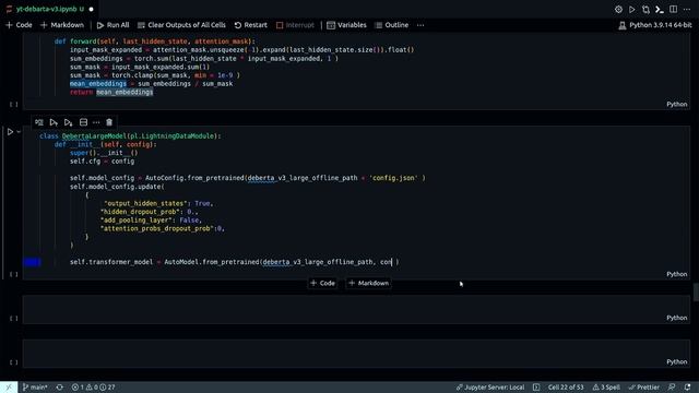 Deberta-v3-large model fine tuning for Kaggle Competition Feedback-Prize | NLP | Machine Learning смотреть онлайн