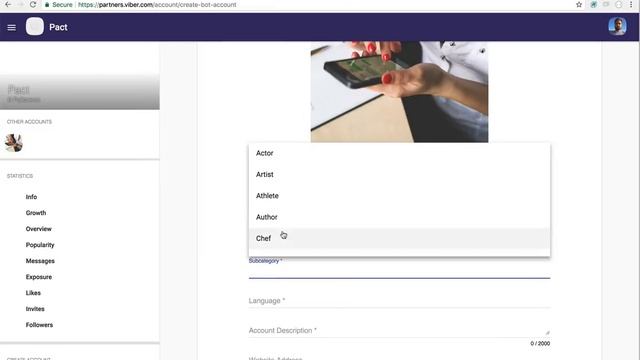 Как создать бота в Viber смотреть онлайн