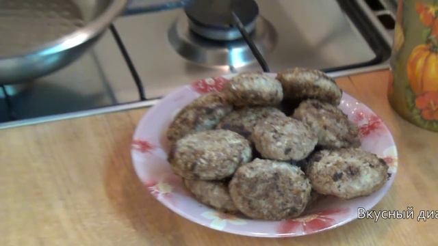 Гречаники по-украински готовим дома / Buckwheat Cutlets With Meat ♡ English Subtitles
