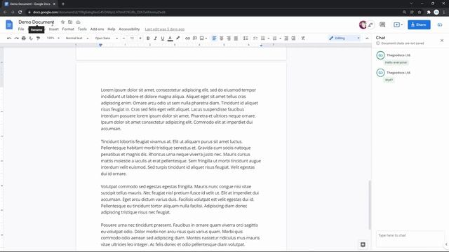 How to Chat on Google Docs Inside Doc смотреть онлайн