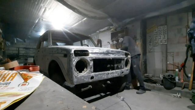 покраска нивы в раптор часть 2 смотреть онлайн