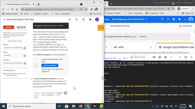 Kubernetes Engine : Qwik Start | 30 Days of Google Cloud | GCP смотреть онлайн