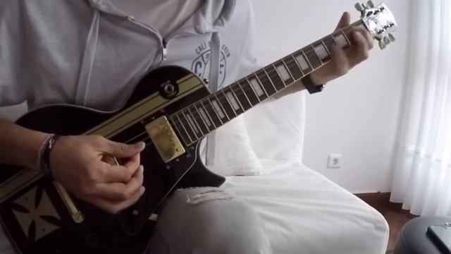 Unforgiven III - MetallicA rhythm guitar cover (How to play James Hetfield part) смотреть онлайн