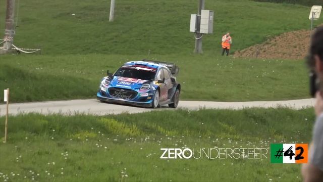 WRC Rally Croatia 2023 | Crazy helicopter, crash, jumps & flatout | Tribute to Craig Breen #42 смотреть онлайн