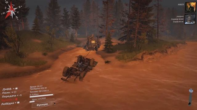 Spintires (баги приколы фейлы ) смотреть онлайн