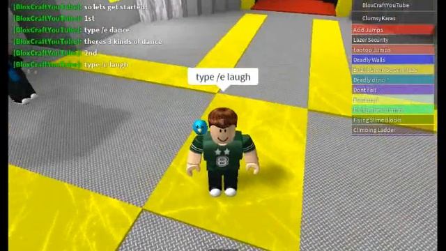 Roblox all /e commands смотреть онлайн