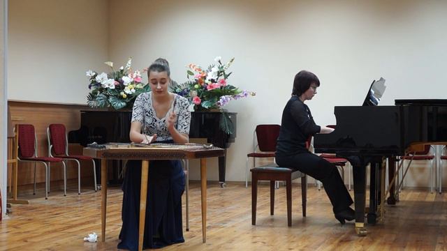 Соната Ж.Б.Сенате цимбалы Ирина Гапанович смотреть онлайн