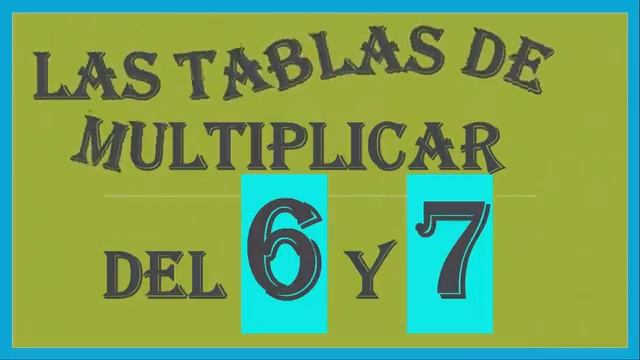 Multiplicación del 2 al 9 смотреть онлайн