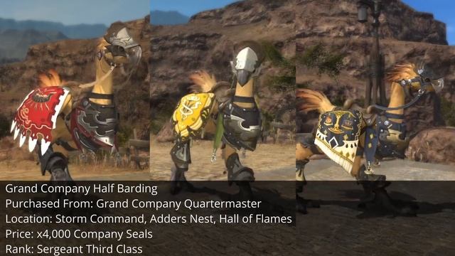 7 Easiest Chocobo Bardings - FFXIV смотреть онлайн