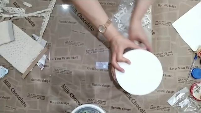 Не выбрасывайте старые коробки.. Коробочка с розами. смотреть онлайн