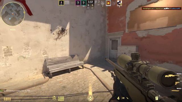 4 AWP kills on Mirage - Counter Strike 2 смотреть онлайн