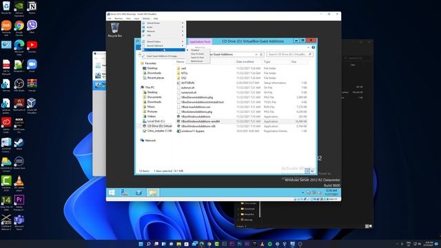 How to use file share Oracle Virtual box смотреть онлайн