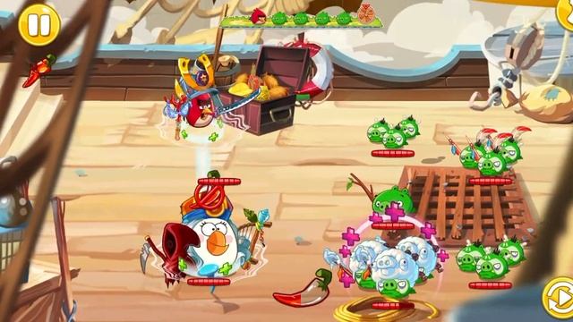 angry birds epic version 2.0 walkthrough #51 cave 7 levels 6+7. смотреть онлайн